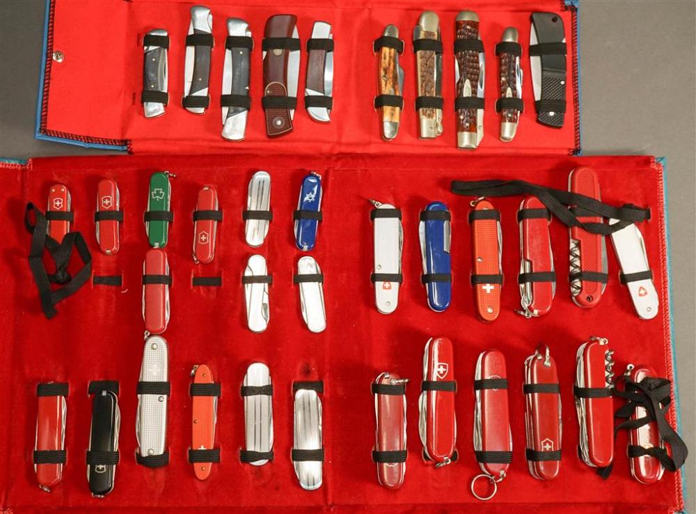 COLLECTION OF 37 GERBER, CASE,