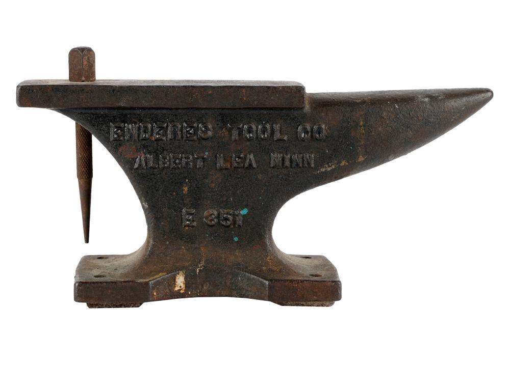 ENDERES TOOL COMPANY IRON ANVILmarked