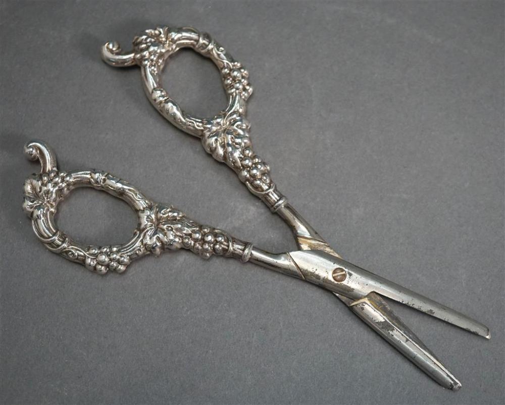 STERLING SILVER HANDLED GRAPE SHEARSSterling