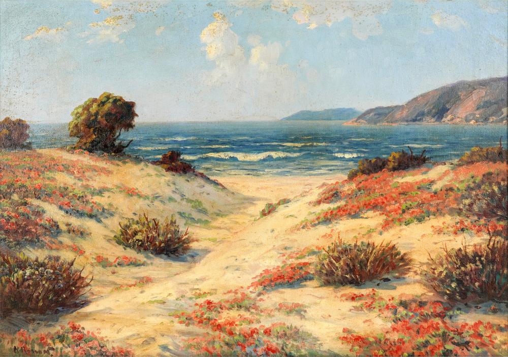 20TH CENTURY COASTAL LANDSCAPEoil 32718d