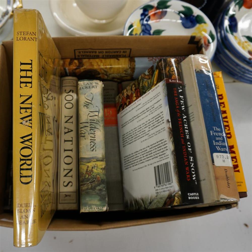 BOX OF BOOKS (RE: AMERICAN INDIAN)Box