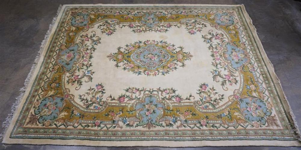 CHINESE AUBUSSON STYLE RUG 12 327212