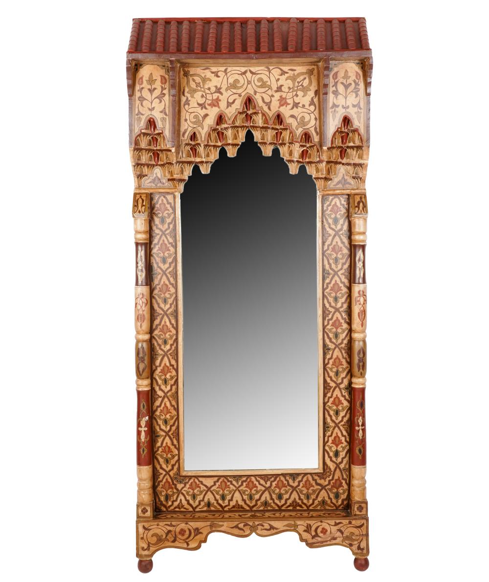 PAINTED WOOD WALL MIRRORthe flat 327213