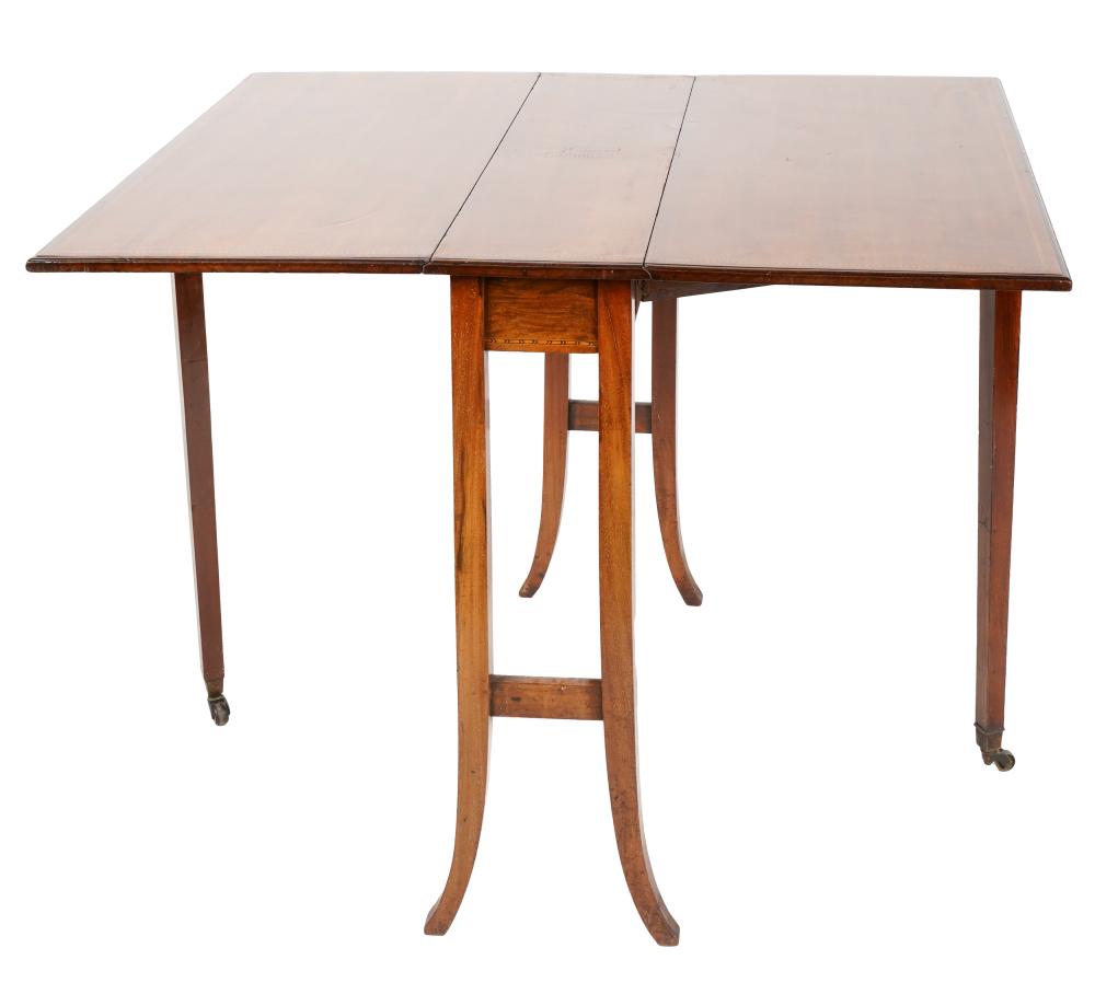 EDWARDIAN MAHOGANY DROP LEAF TABLEthe 327248