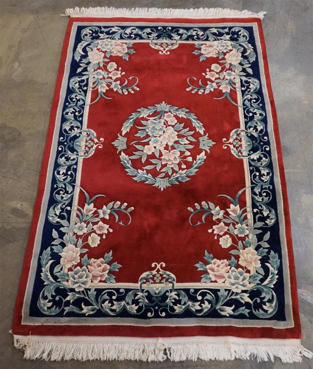 CHINESE RED GROUND RUG 8 FT 11 327274
