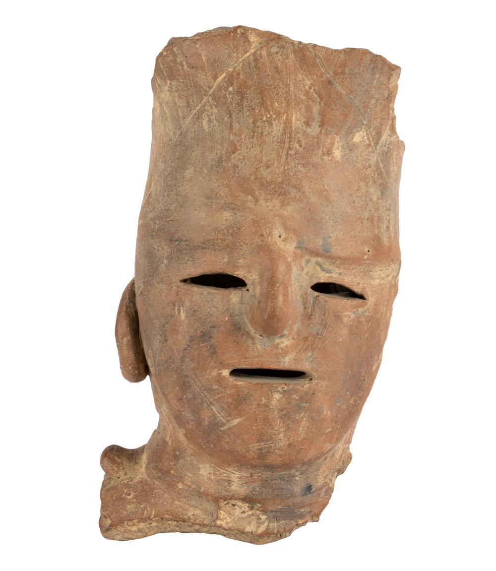 HANIWA JAPANESE EARTHENWARE HEAD