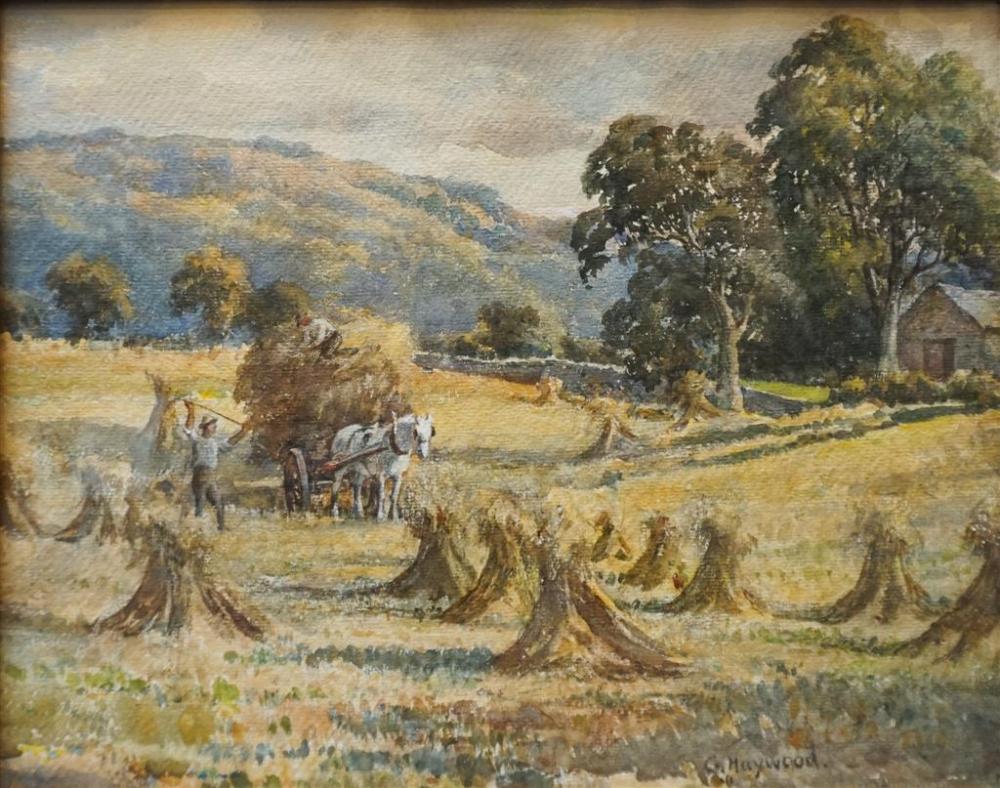 G HAYWOOD (AMERICAN 20TH CENTURY), WORKING