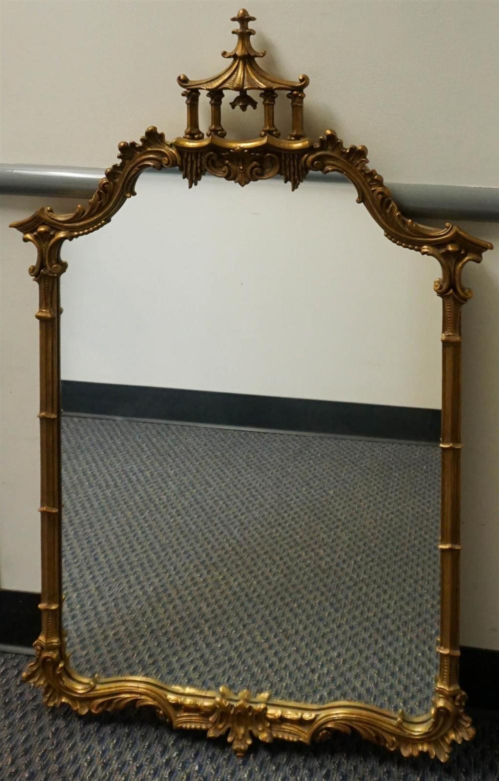 CHIPPENDALE STYLE GILT FRAME PAGODA 3273cd