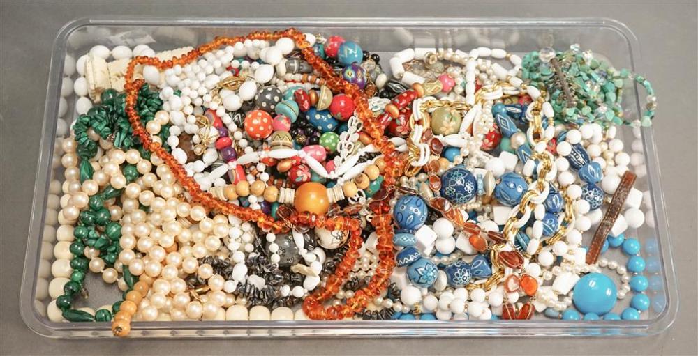 COLLECTION OF BEADED AND OTHER