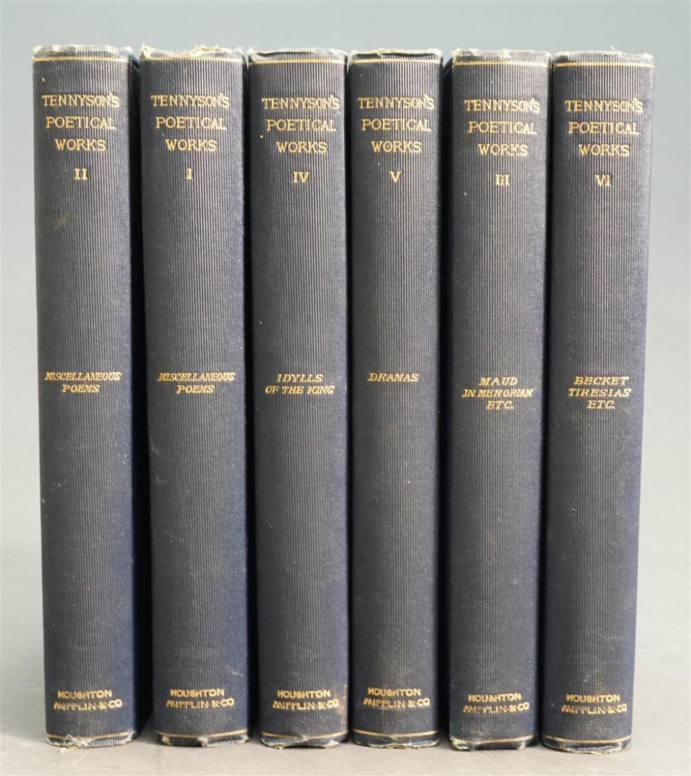 TENNYSON'S POETICAL WORKS, SIX