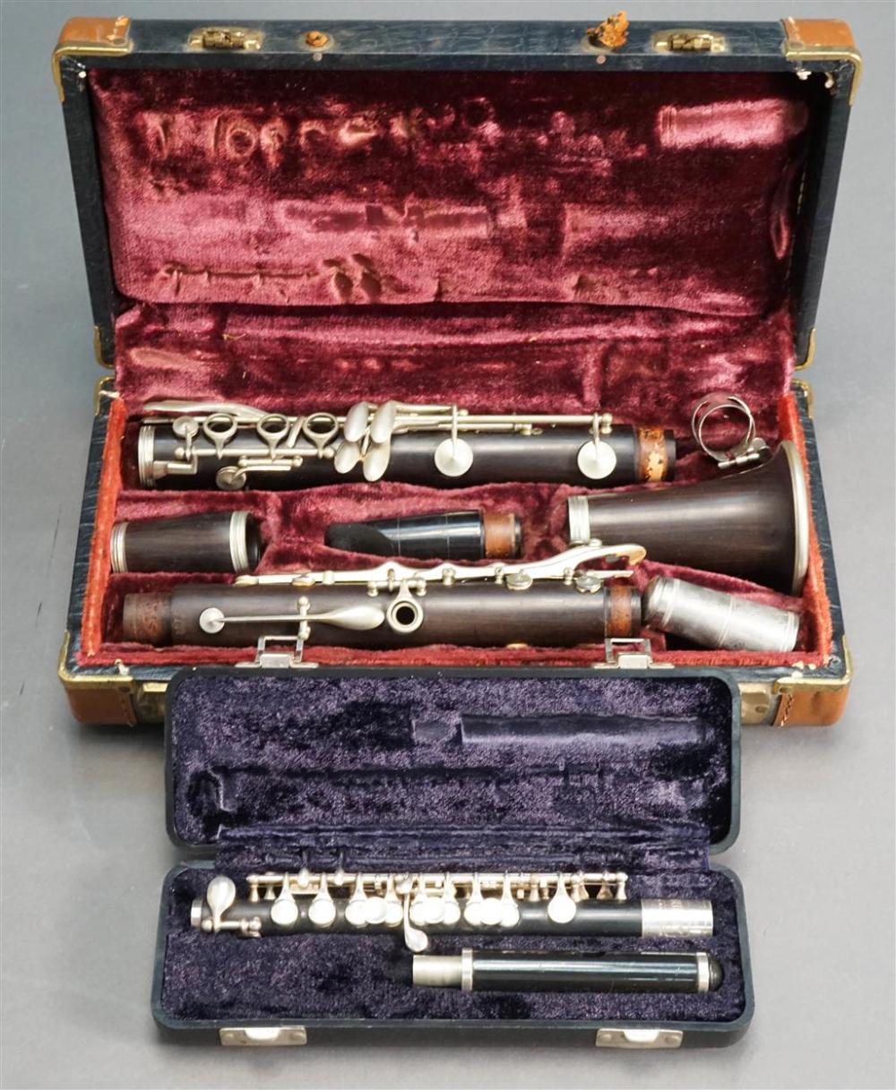 CLARINET AND PICCOLO, EACH WITH