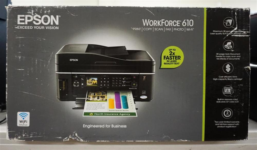 EPSON WORK FORCE 610 PRINT COPY SCAN PHOTO WIFI 3274c2