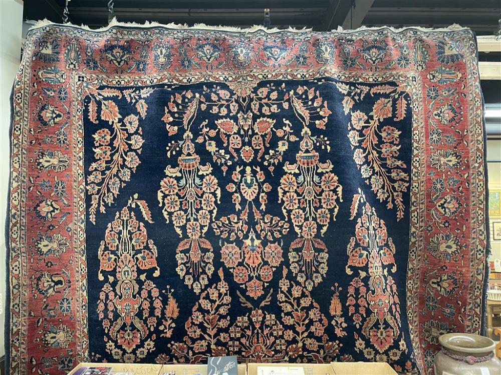 SAROUK RUG APPROX 13 FT 4 IN 3274d6