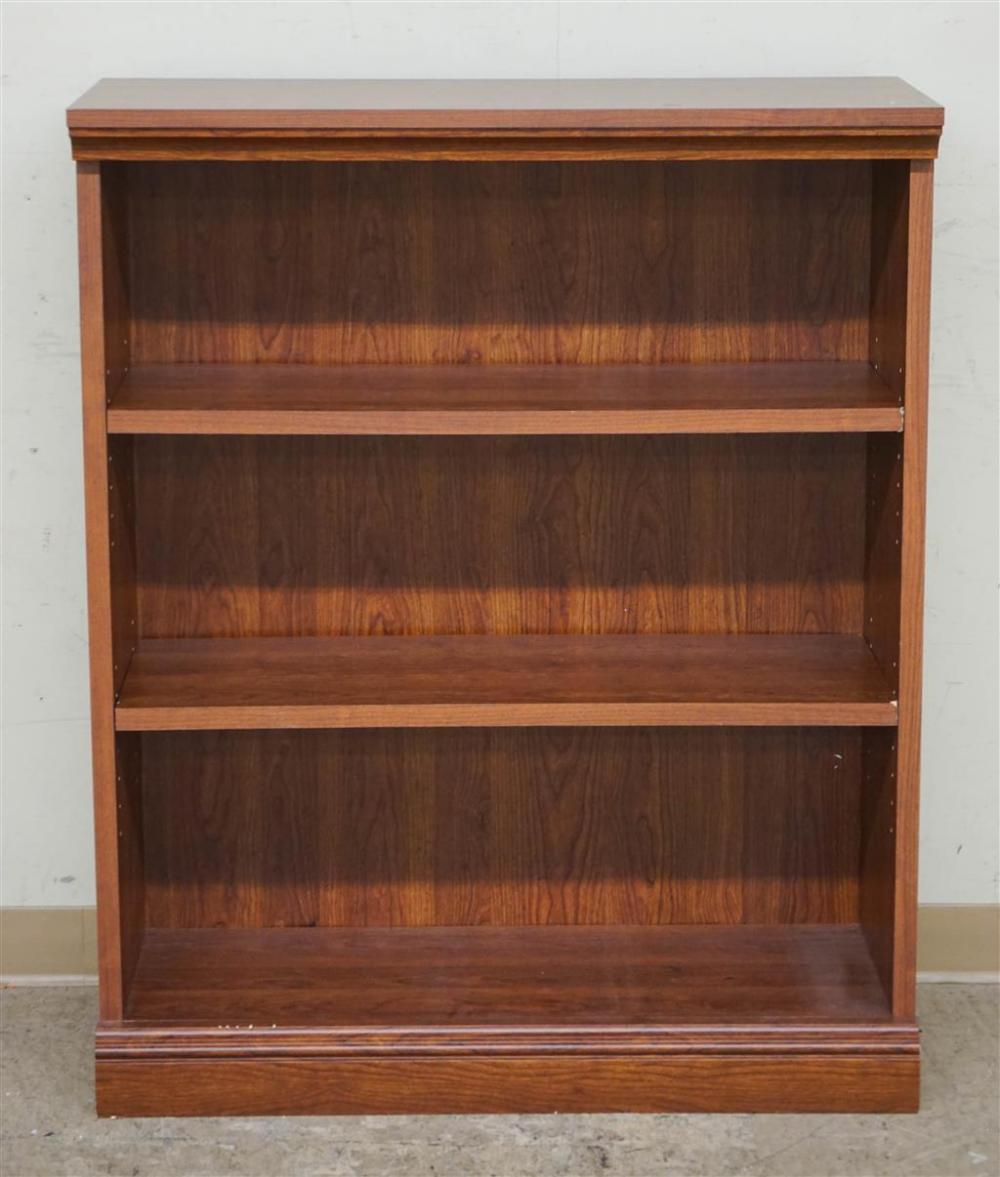 CHERRY FINISH OPEN BOOKSHELF H  32751f