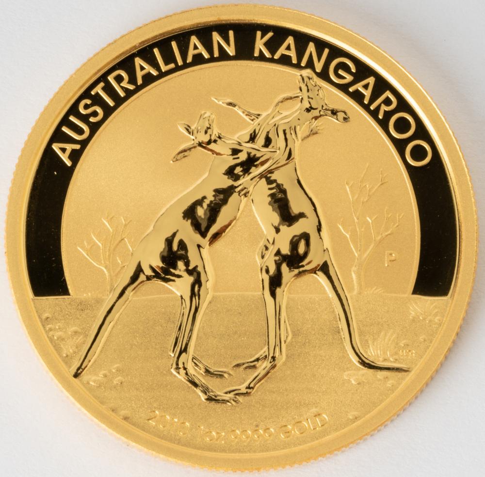 1 OZ GOLD AUSTRALIAN KANGAROO COINdepicting 327529
