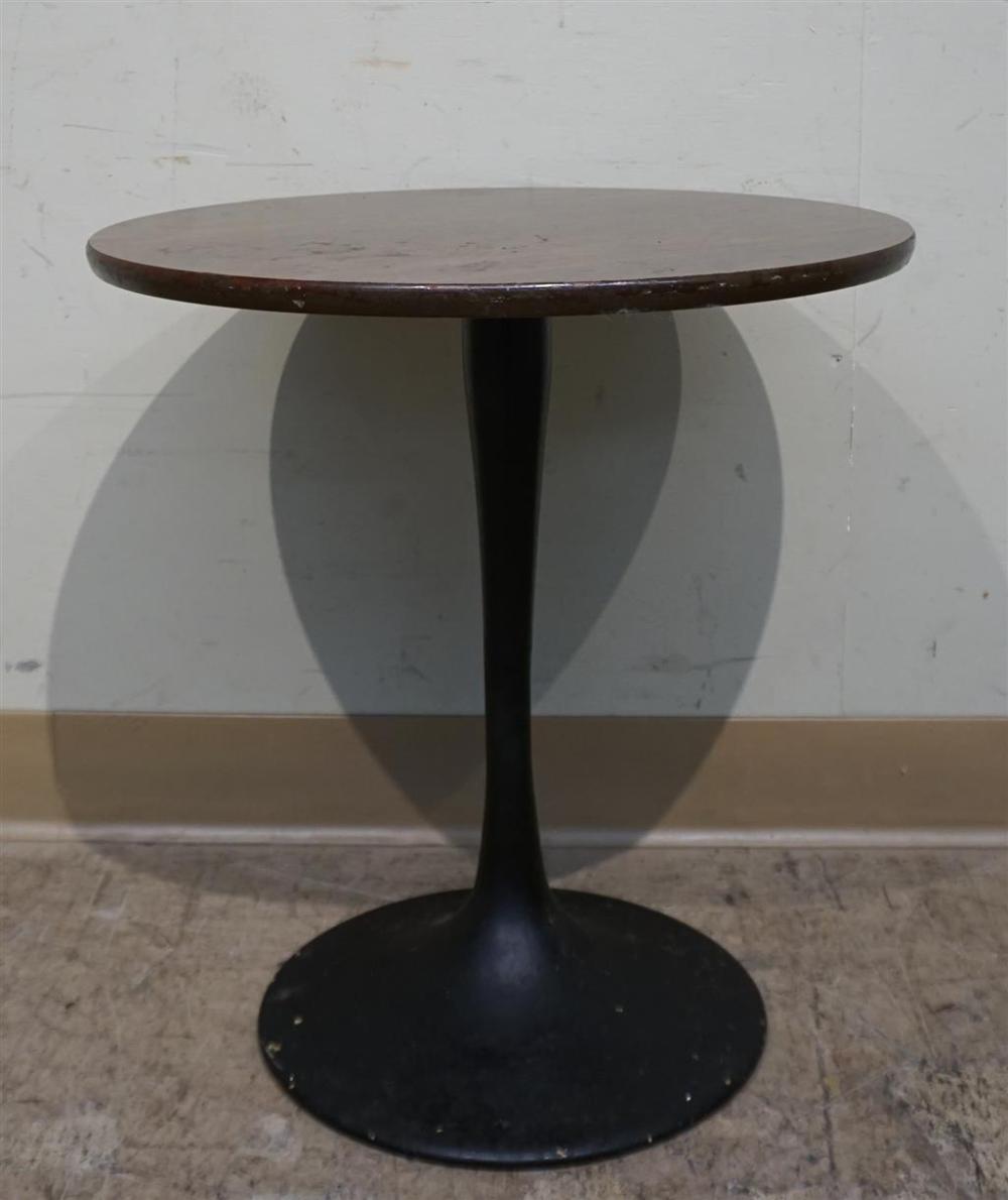 MID CENTURY MODERN BLACK PAINTED 32753a