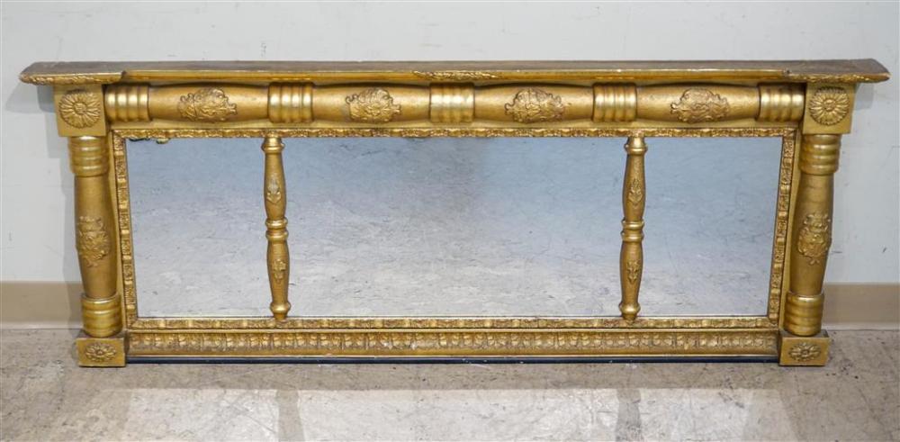 FEDERAL STYLE GILT DECORATED OVER