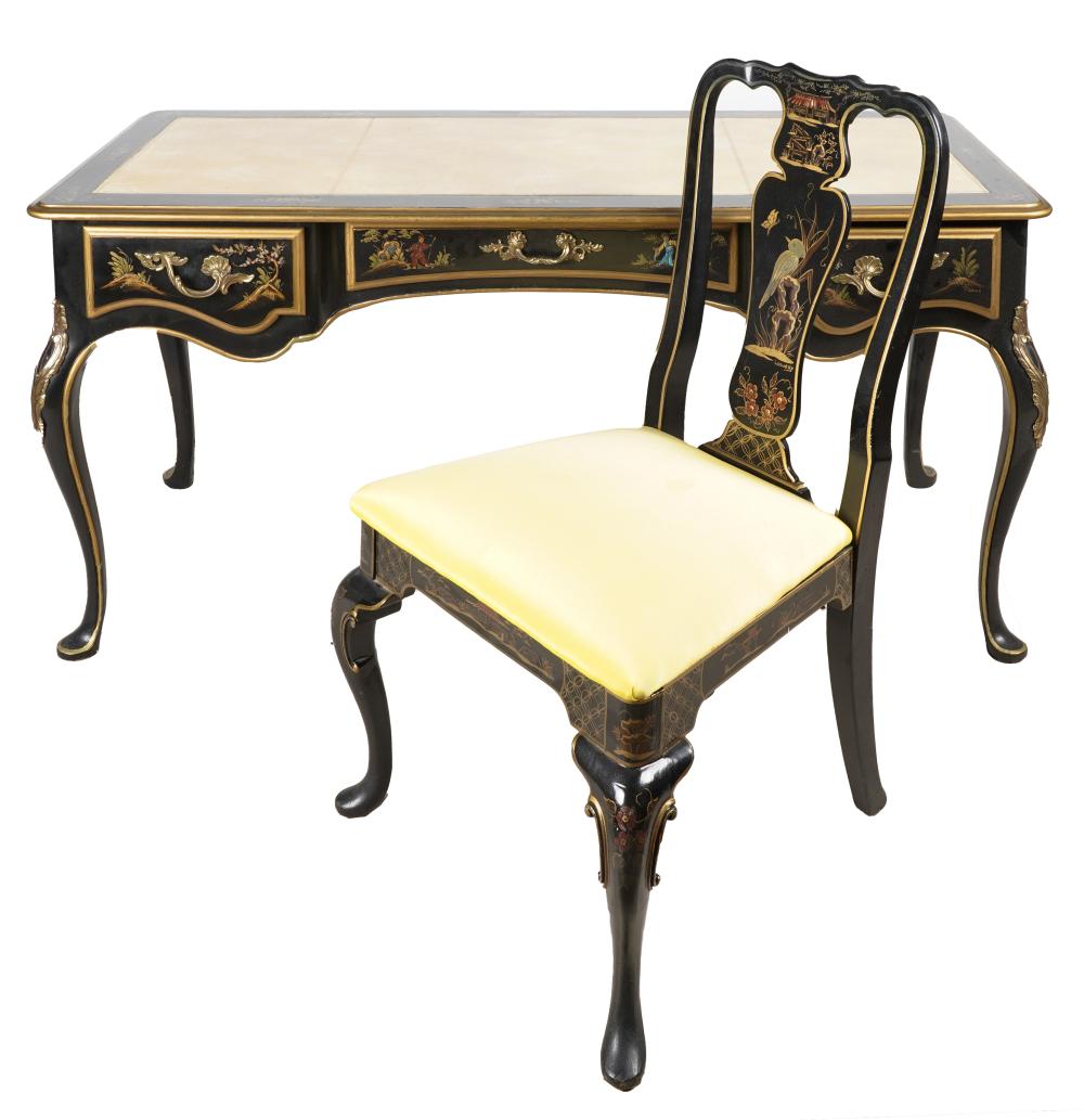 QUEEN ANNE STYLE CHINOISERIE WRITING 3275e0