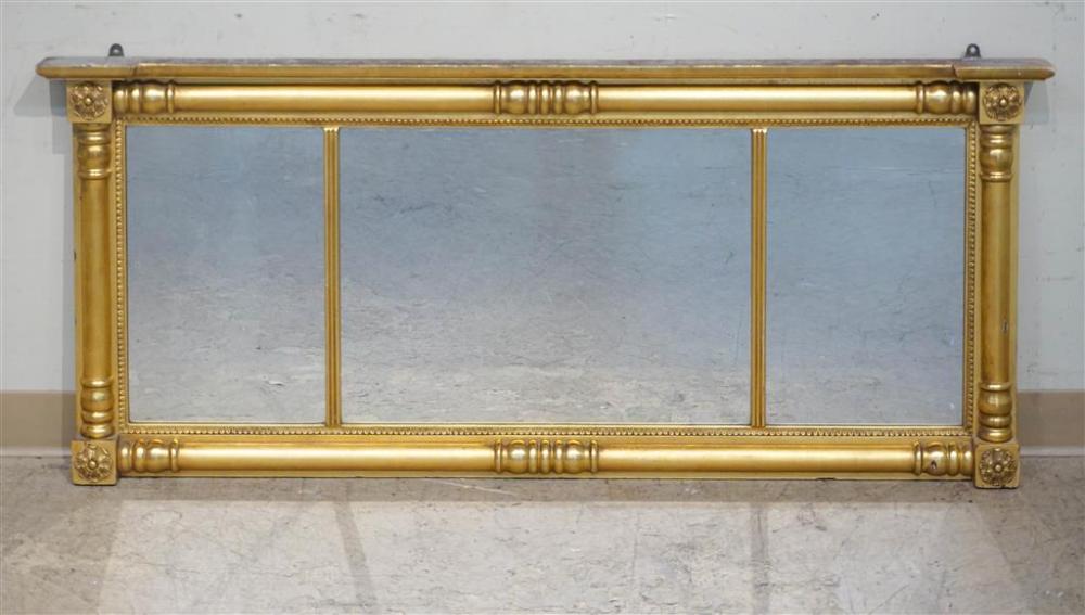 FEDERAL STYLE GILT DECORATED OVER