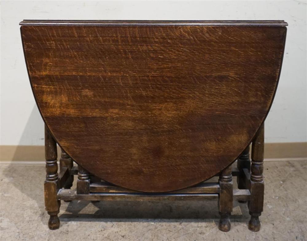 WILLIAM & MARY STYLE STAINED OAK