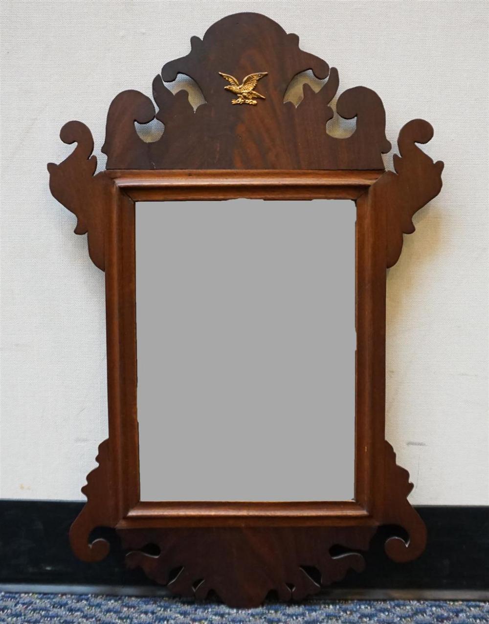 CHIPPENDALE STYLE MAHOGANY SCROLL 32760c