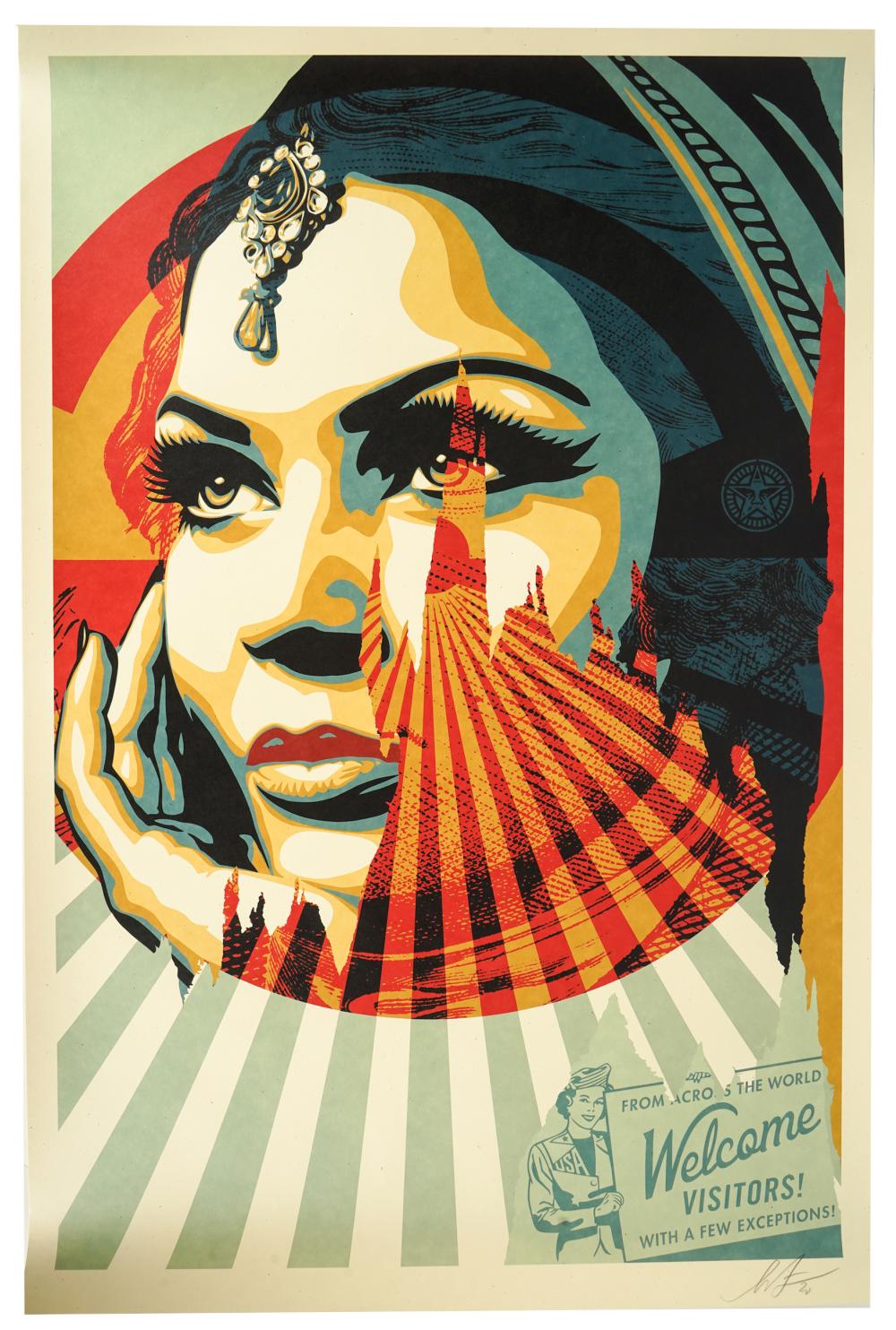 SHEPARD (SHEPPARD) FAIREY (B. 1970):