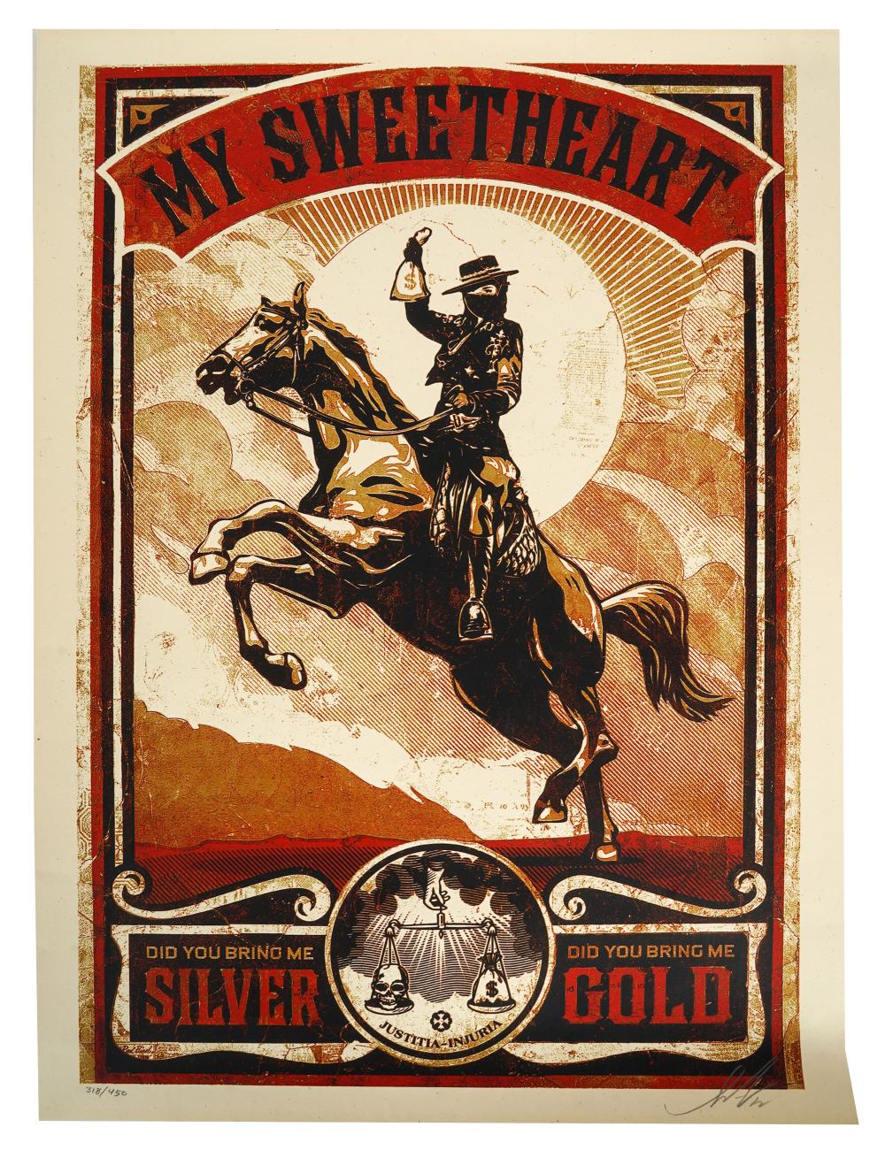 SHEPARD (SHEPPARD) FAIREY (B.1970):