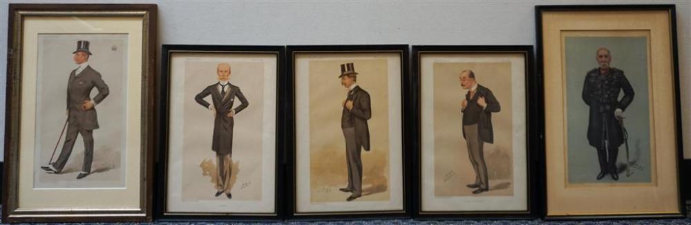 COLLECTION OF FIVE VANITY FAIR