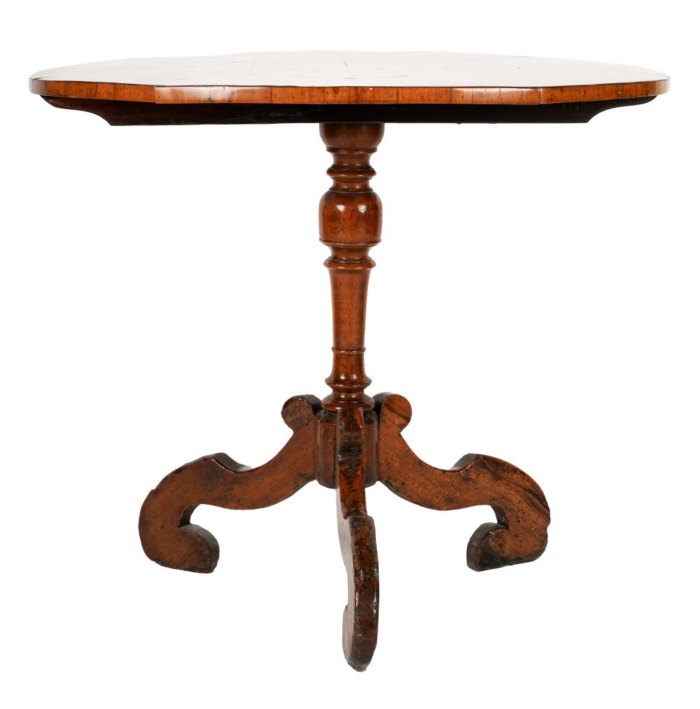 CONTINENTAL WALNUT OCCASIONAL TABLEthe 327681