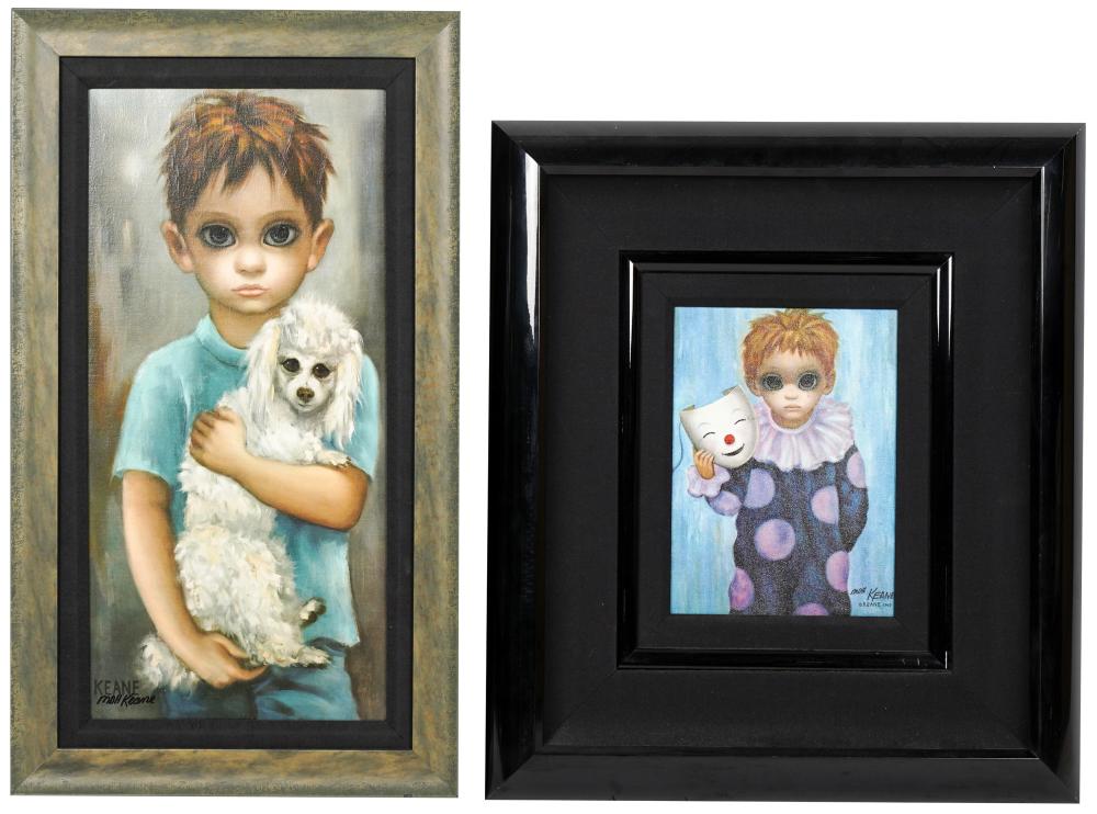 MARGARET KEANE TWO PORTRAITSgiclees  327697