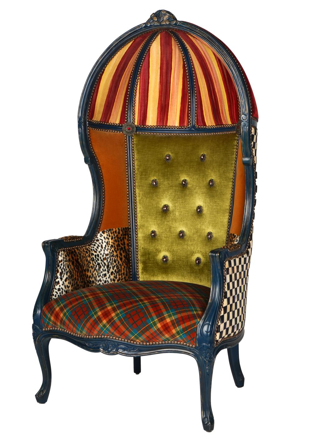 MACKENZIE-CHILDS PORTER'S CHAIRwith