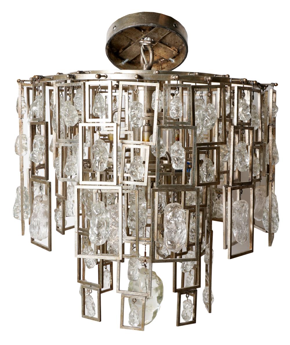 DENNIS LEEN DUPONT CHANDELIERmetal 3276d8