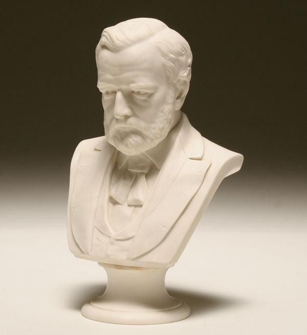 Presidential bust; after the Isaac