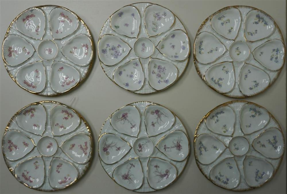 SET WITH SIX LEONARD VIENNA PORCELAIN 32786f