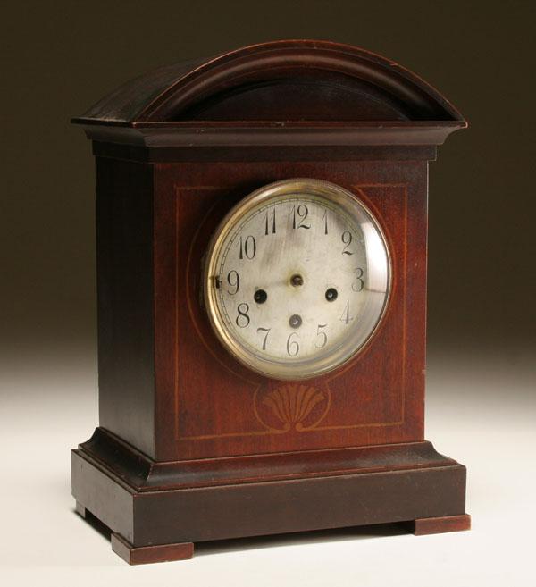 German mantle clock; J. Unghans mfg.,