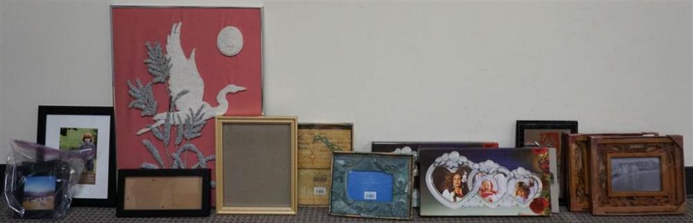 COLLECTION OF ASSORTED FRAMES AND 32789c