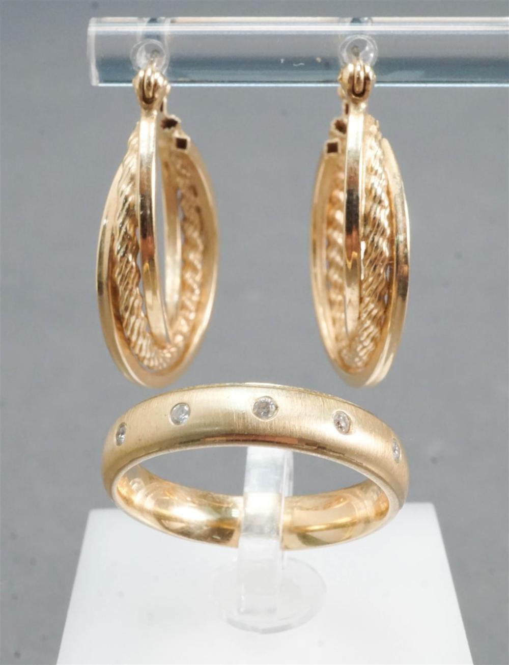 14 KARAT YELLOW GOLD AND DIAMOND 3278fc