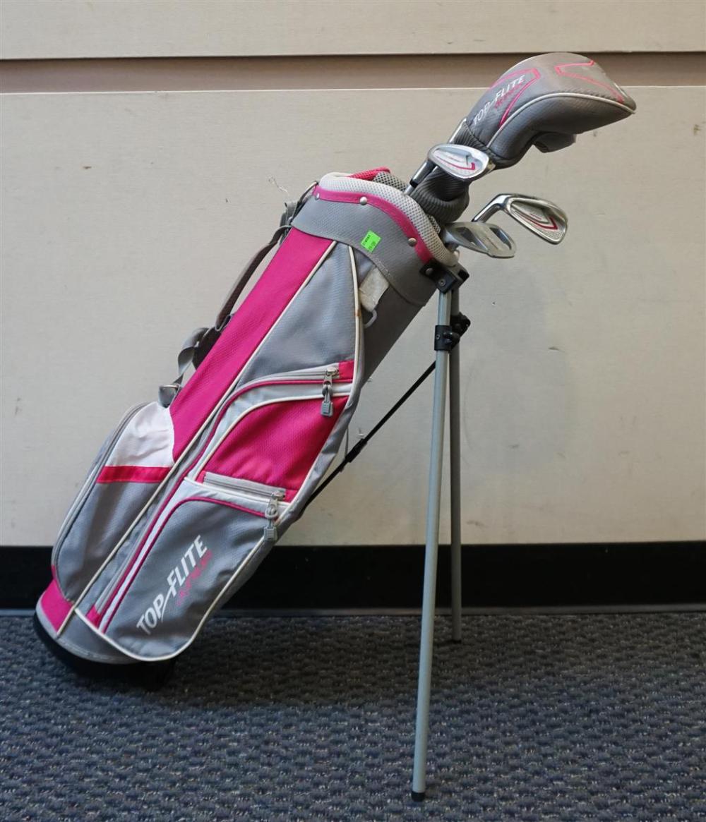 TOP ELITE JUNIOR PINK AND GRAY GOLF