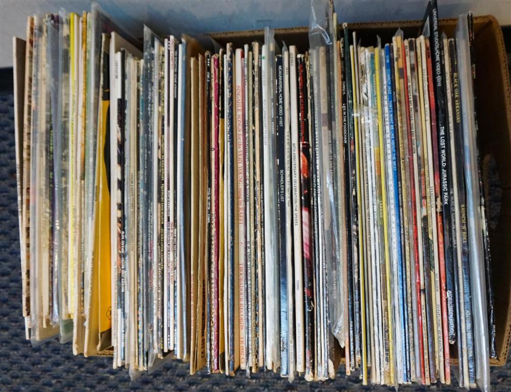 LARGE BOX OF VARIOUS RECORDSLarge