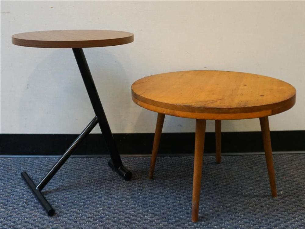 TWO MID CENTURY MODERN FRUITWOOD 327a3c