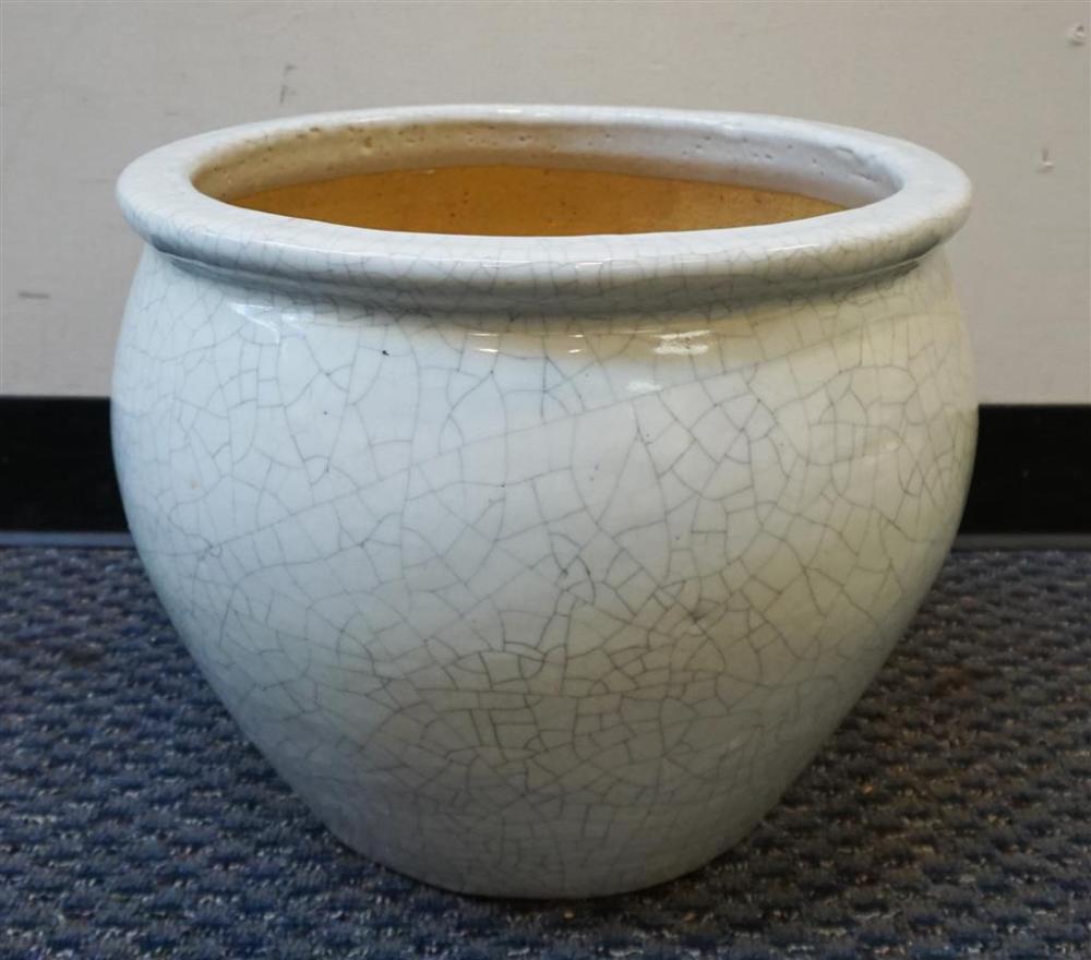 CHINESE CRACKLEWARE GLAZE STONEWARE