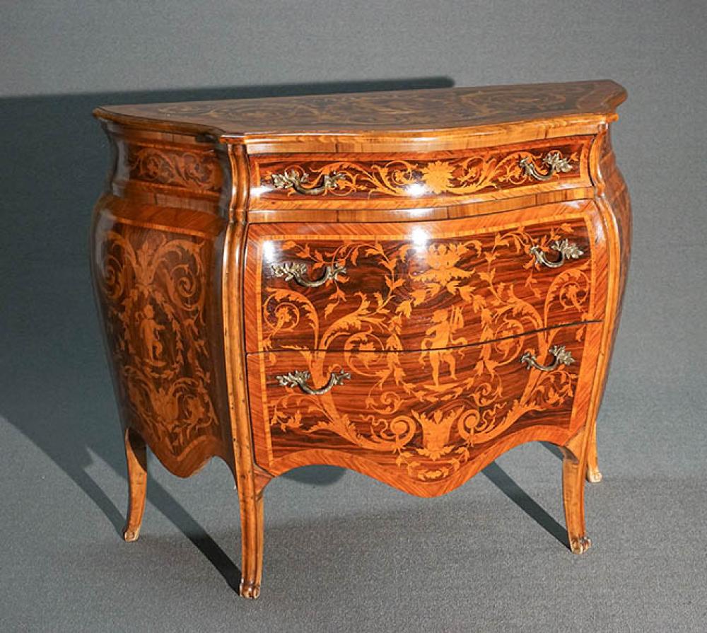 ITALIAN ROCOCO STYLE MARQUETRY 327b76