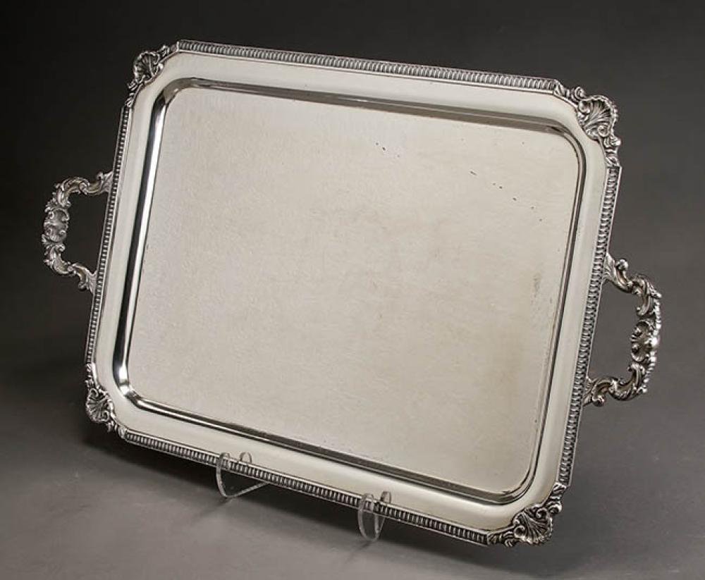 DURHAM SILVER CO STERLING TWO HANDLED 327b87