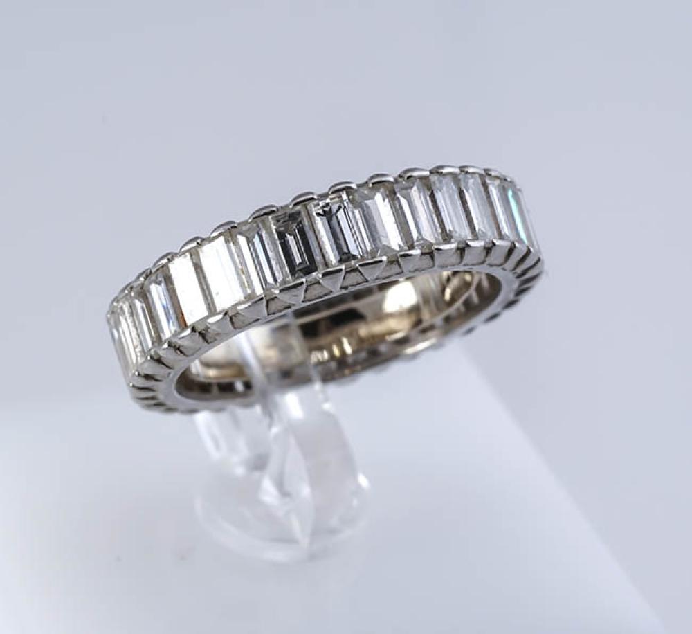 PLATINUM AND DIAMOND ETERNITY BANDPlatinum 327bcb