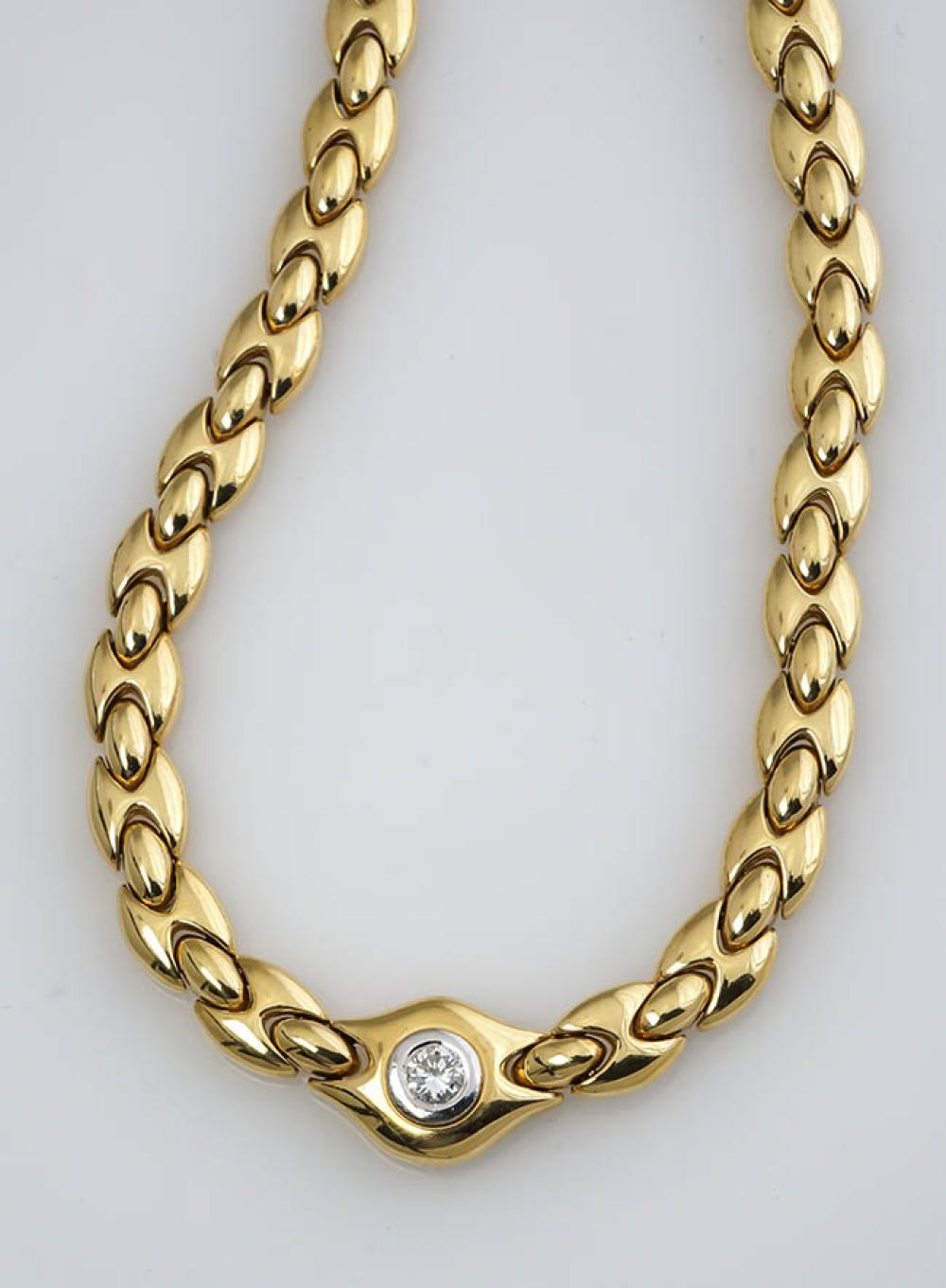 PRINCESS LENGTH 18 KARAT YELLOW GOLD 327bfd