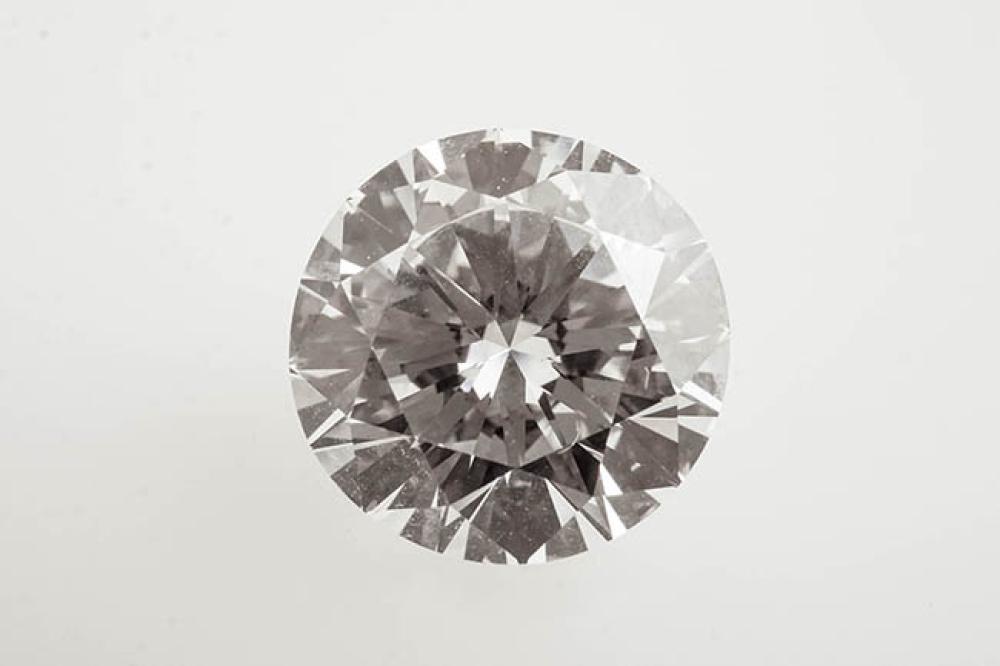 UNMOUNTED 6 61 CARAT ROUND BRILLIANT CUT 327c34