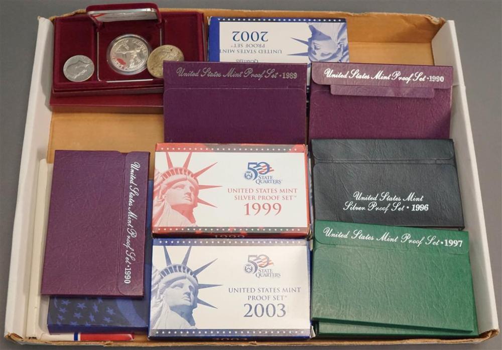 COLLECTION OF U.S. PROOF SETS AND