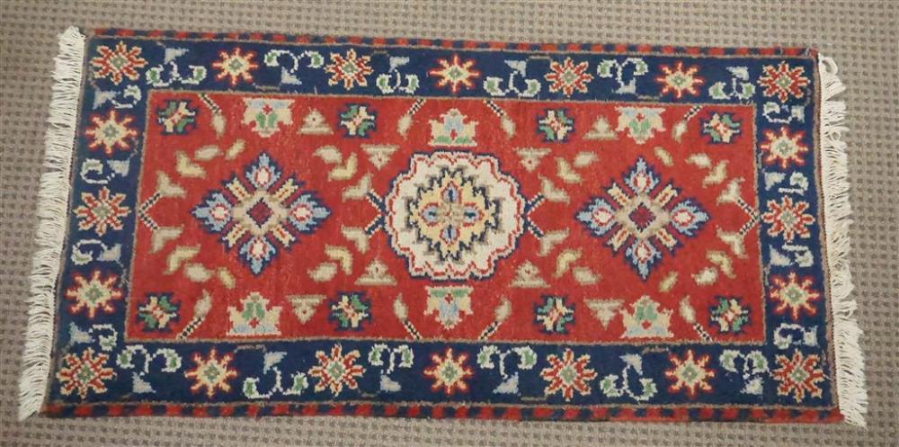 CHINESE RUG, 4 FT 1 IN X 2 FT 1