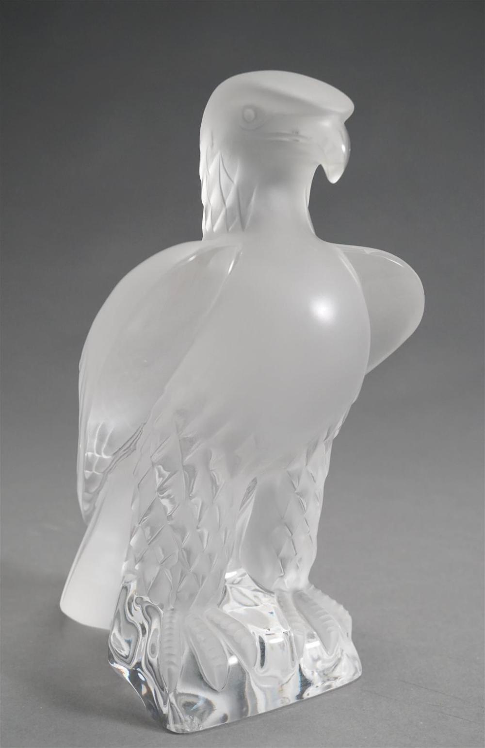 LALIQUE PARTIAL FROSTED CRYSTAL