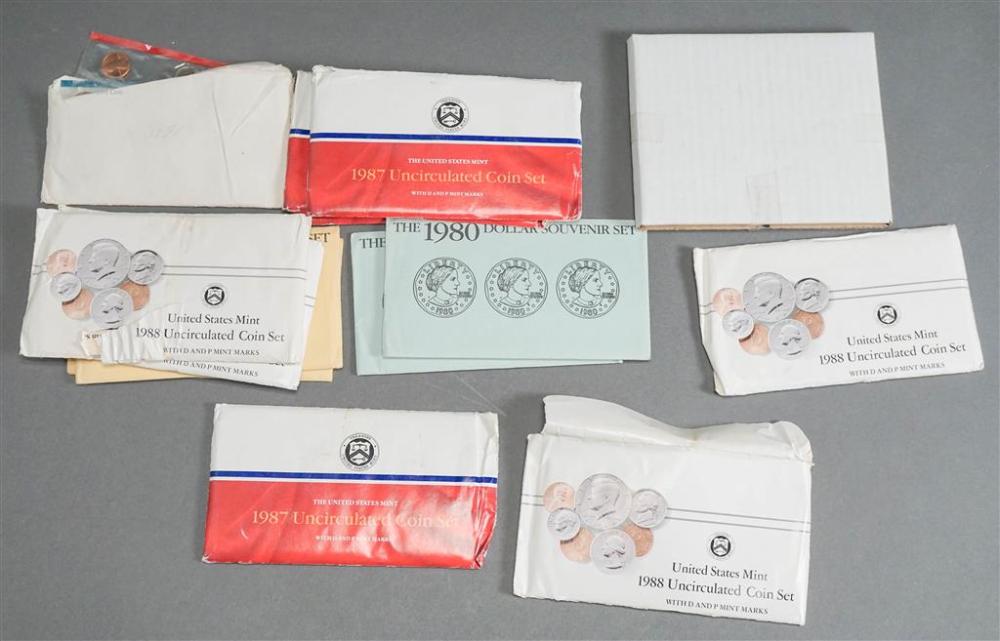 COLLECTION OF UNCIRCULATED US COIN PROOF